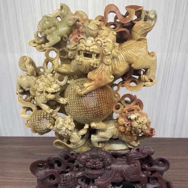 收購壽山石擺件